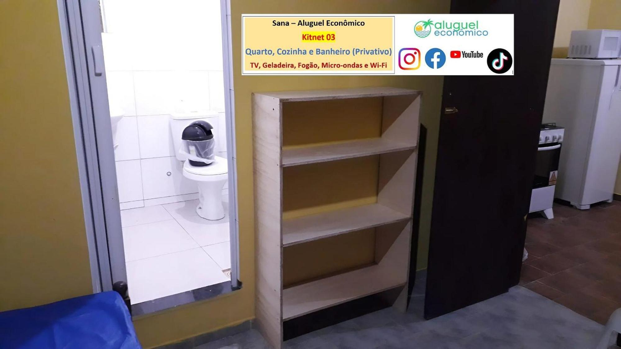 Sana - Suíte 01 - Aluguel Economico Exteriér fotografie