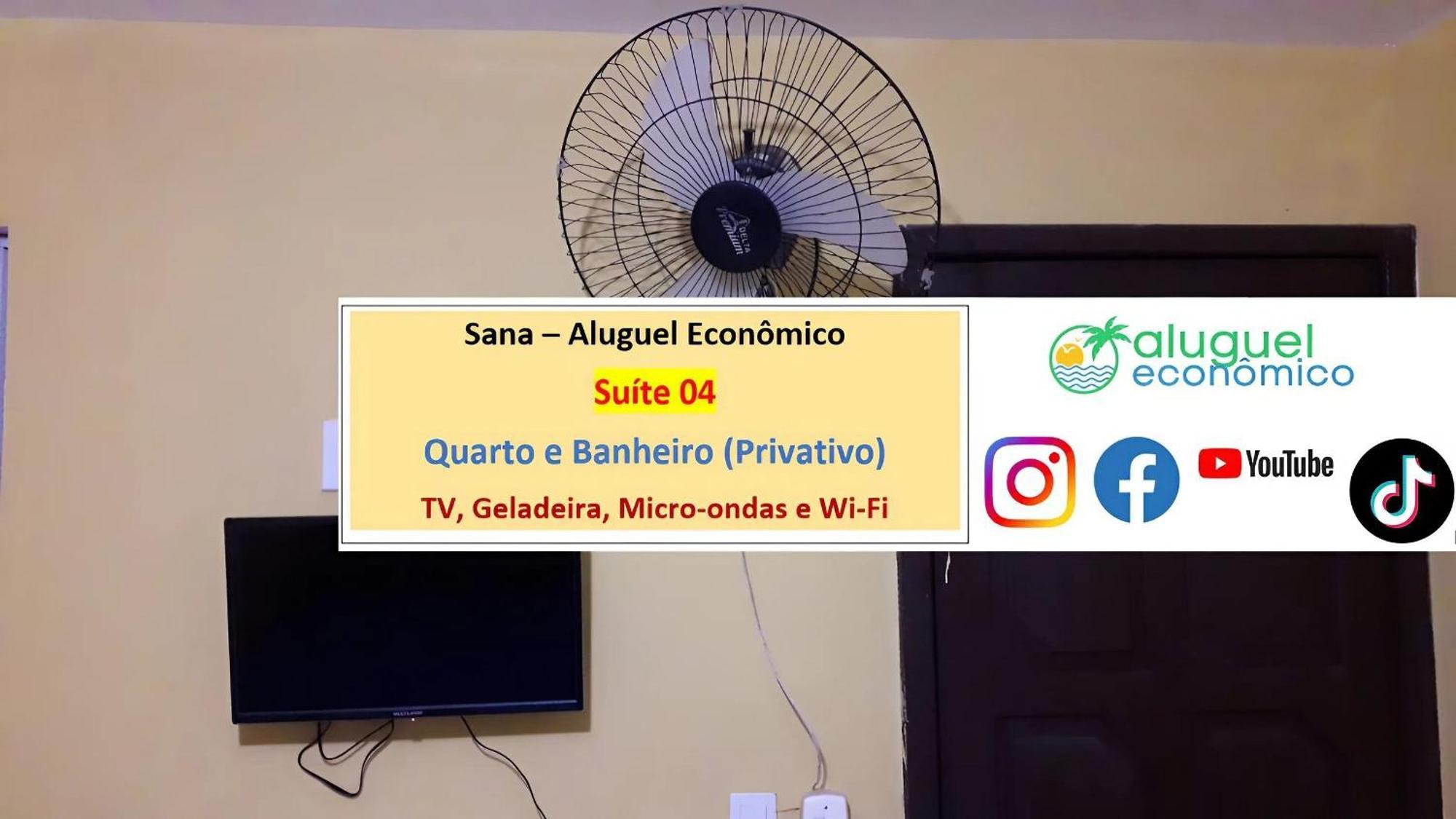 Sana - Suíte 01 - Aluguel Economico Exteriér fotografie