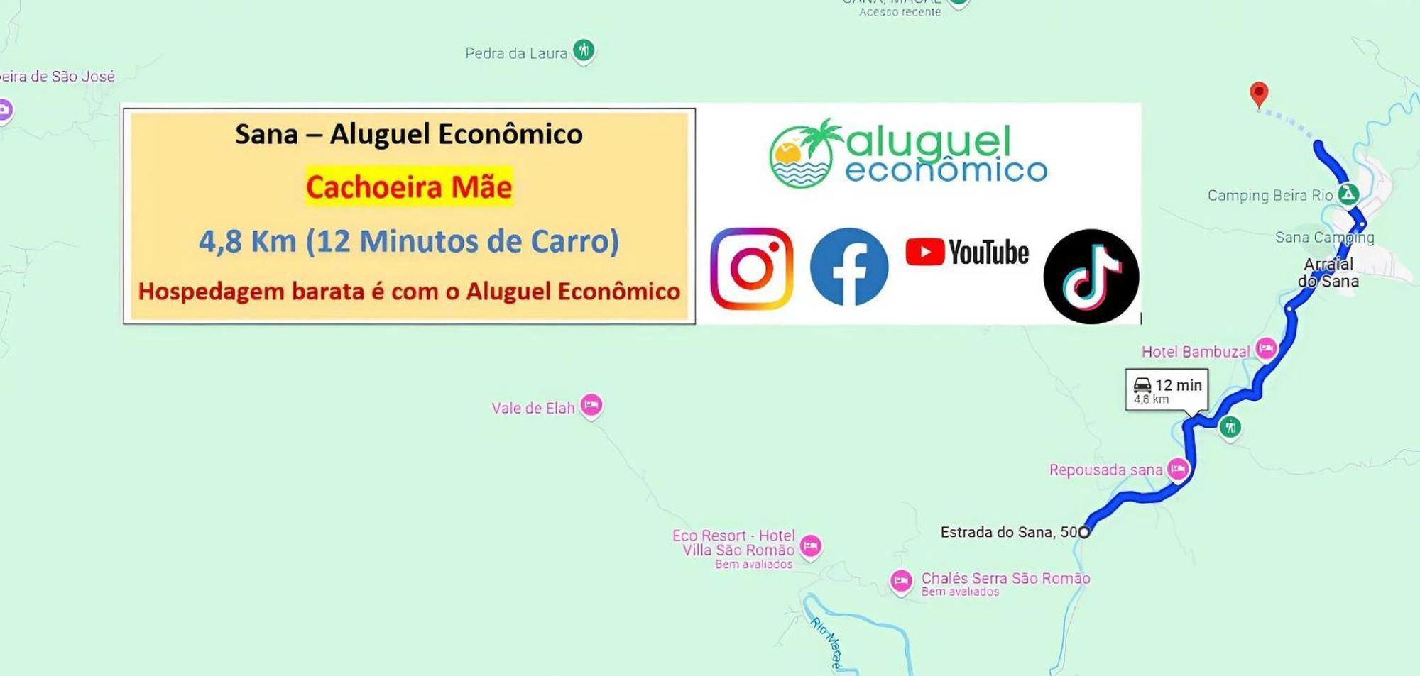 Sana - Suíte 01 - Aluguel Economico Exteriér fotografie