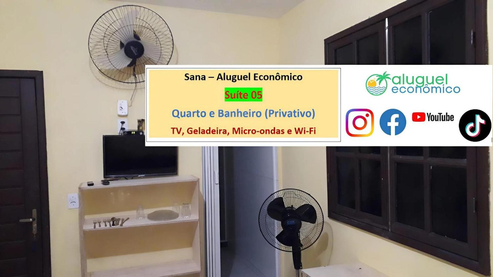 Sana - Suíte 01 - Aluguel Economico Exteriér fotografie