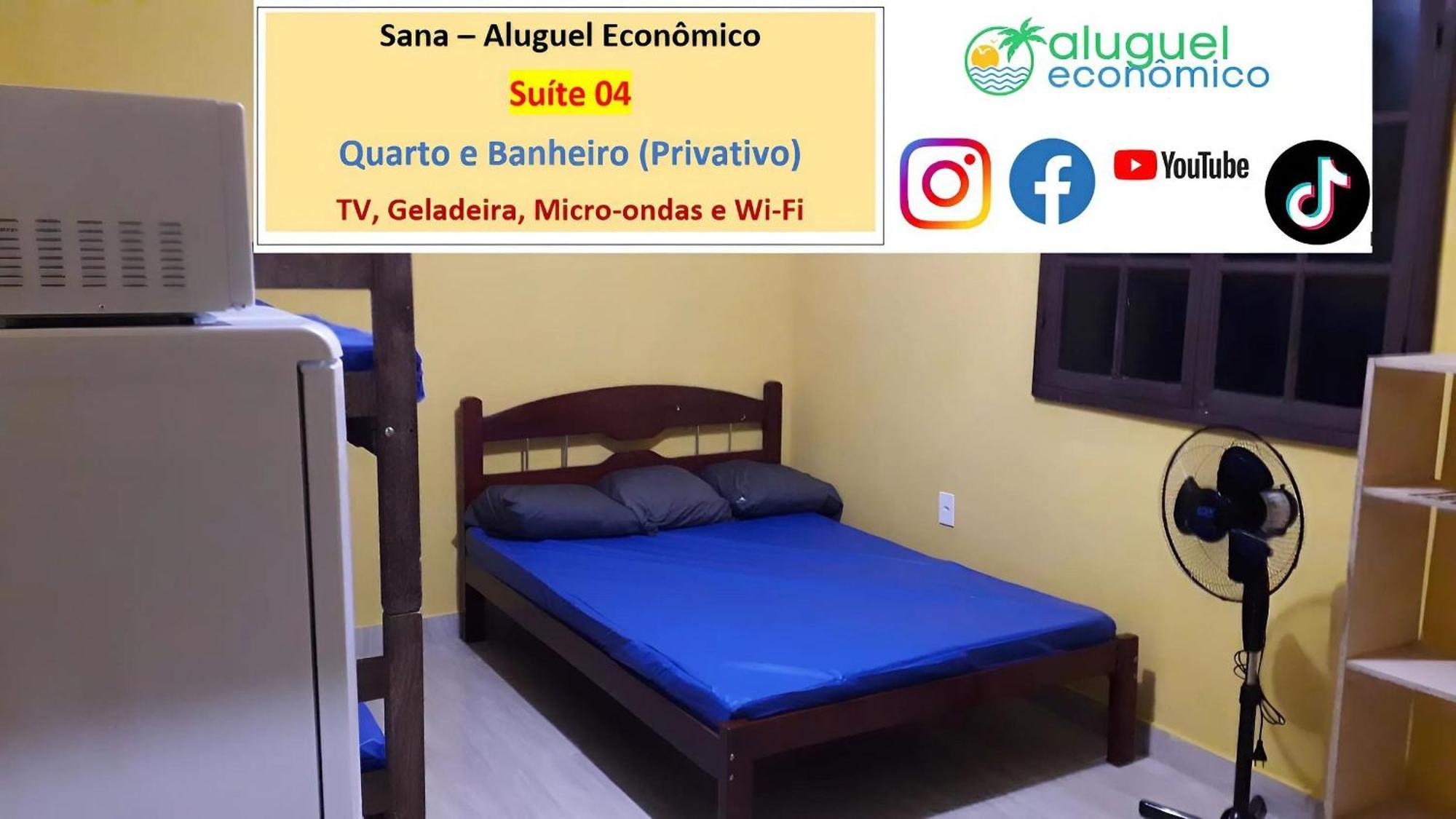 Sana - Suíte 01 - Aluguel Economico Exteriér fotografie