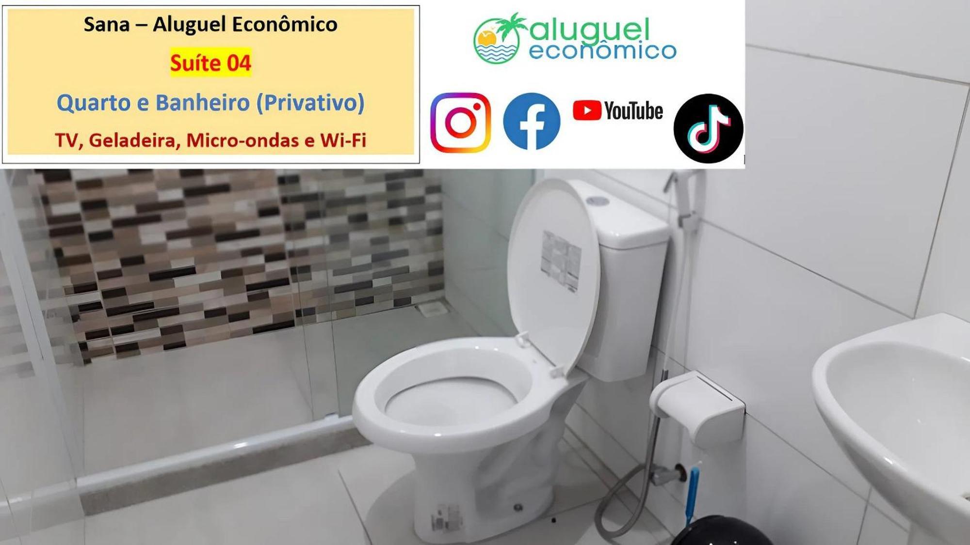 Sana - Suíte 01 - Aluguel Economico Exteriér fotografie