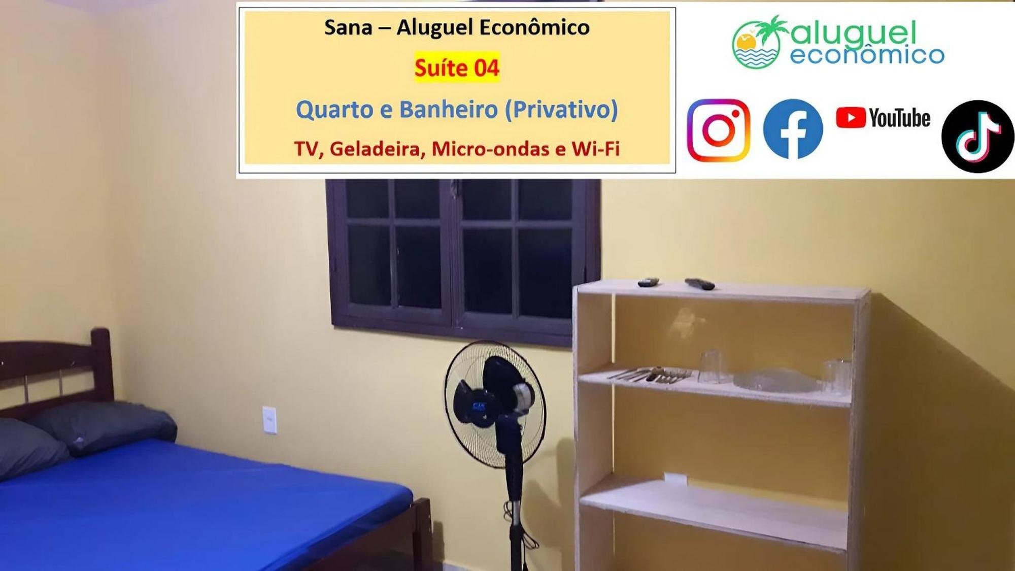 Sana - Suíte 01 - Aluguel Economico Exteriér fotografie