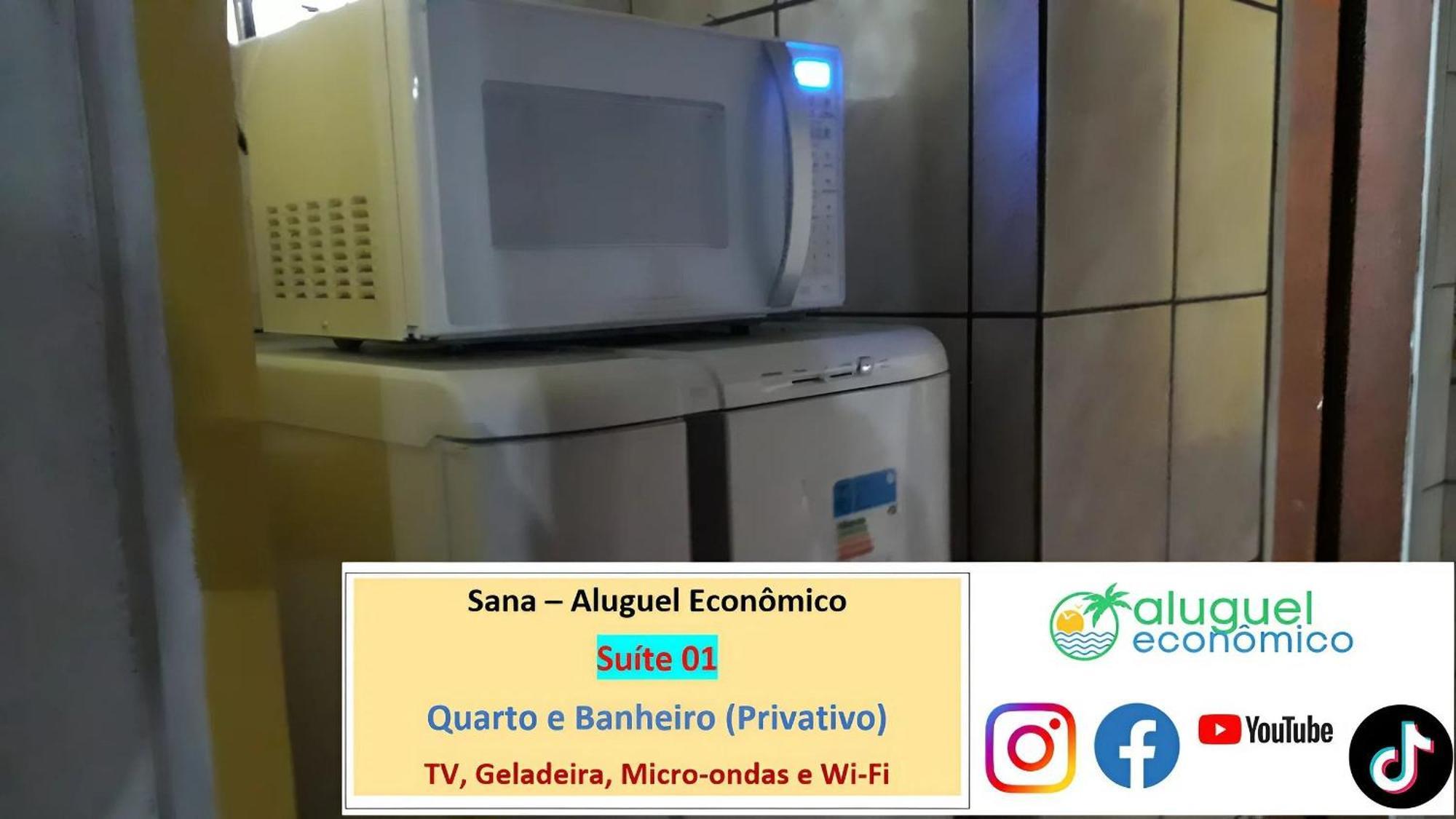Sana - Suíte 01 - Aluguel Economico Exteriér fotografie