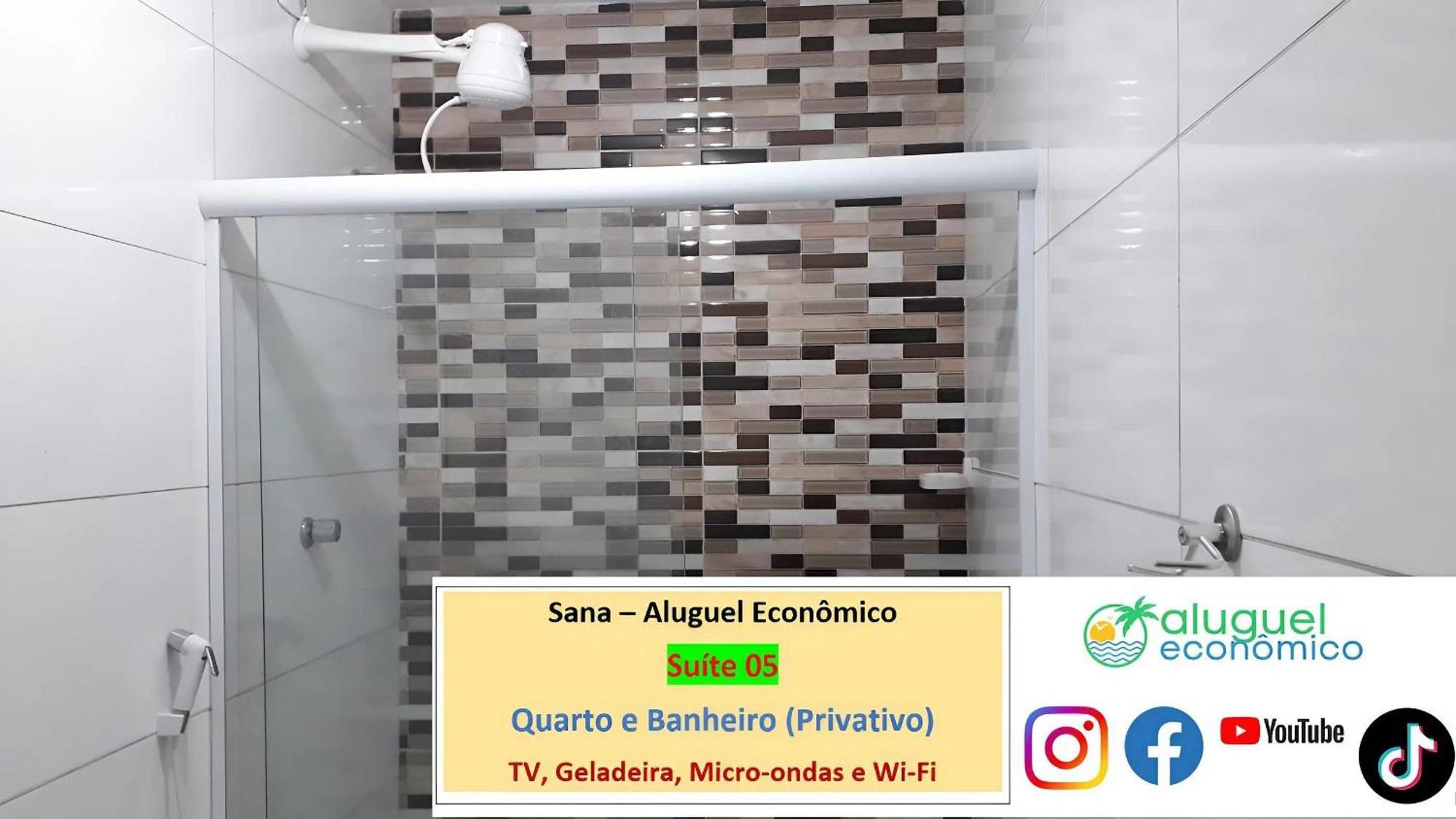 Sana - Suíte 01 - Aluguel Economico Exteriér fotografie
