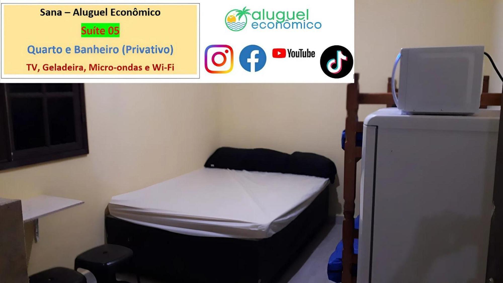 Sana - Suíte 01 - Aluguel Economico Exteriér fotografie