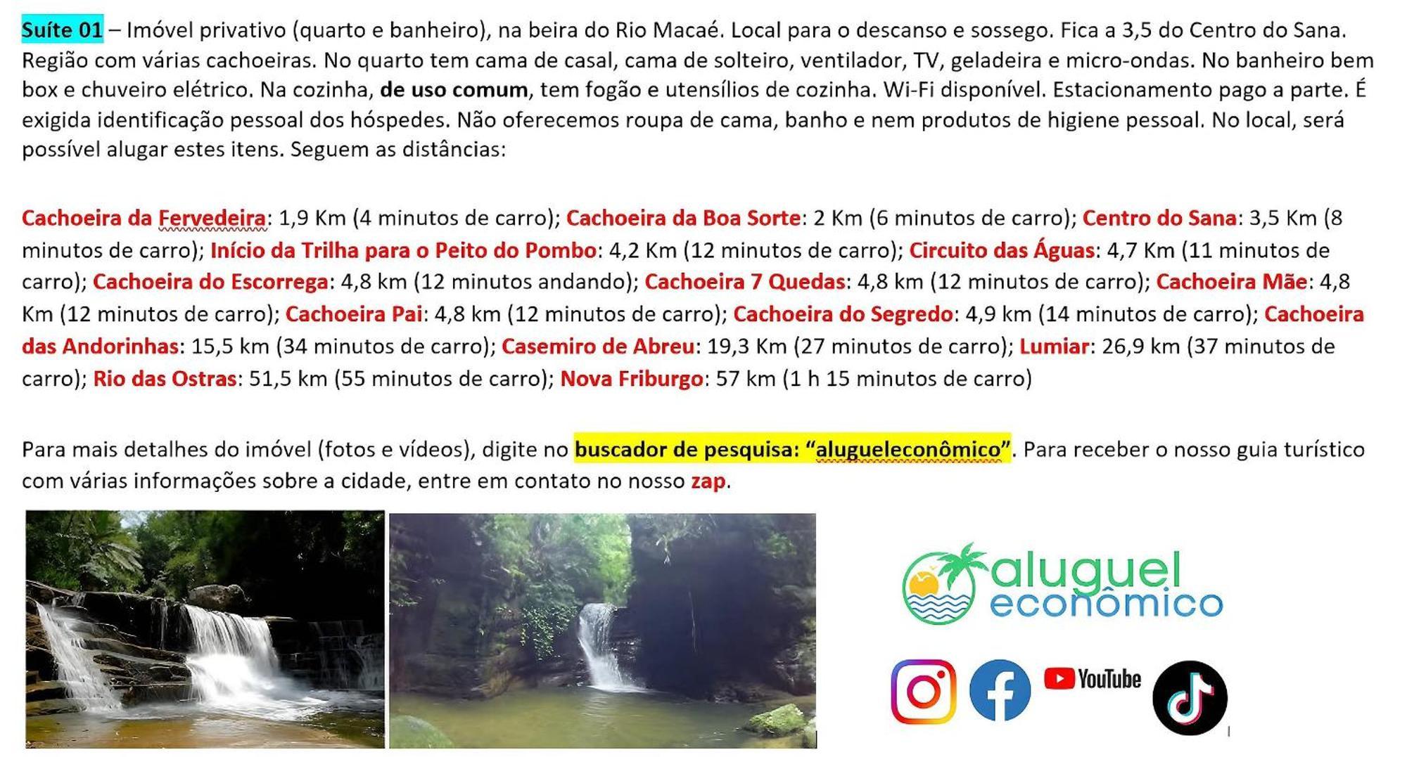 Sana - Suíte 01 - Aluguel Economico Exteriér fotografie
