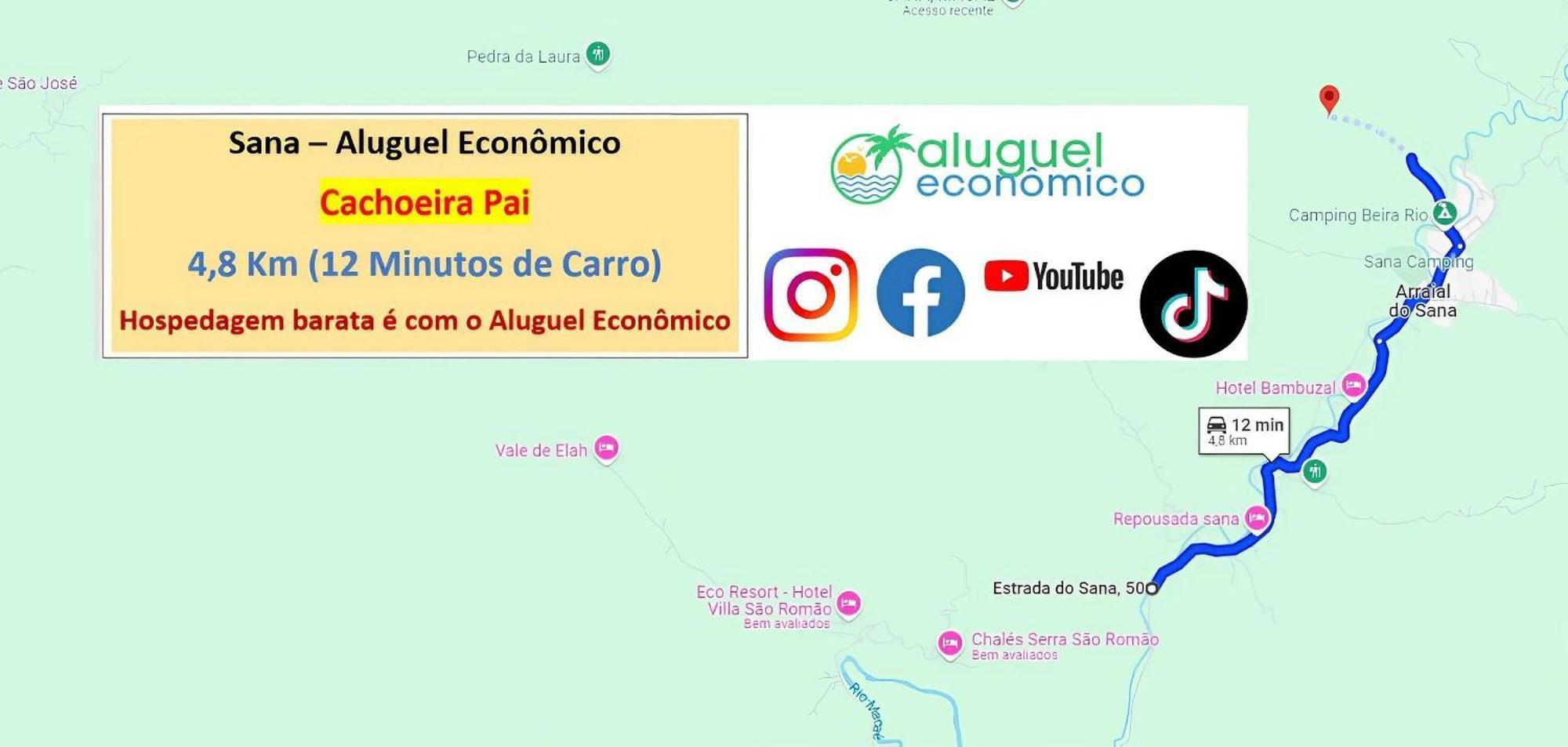 Sana - Suíte 01 - Aluguel Economico Exteriér fotografie