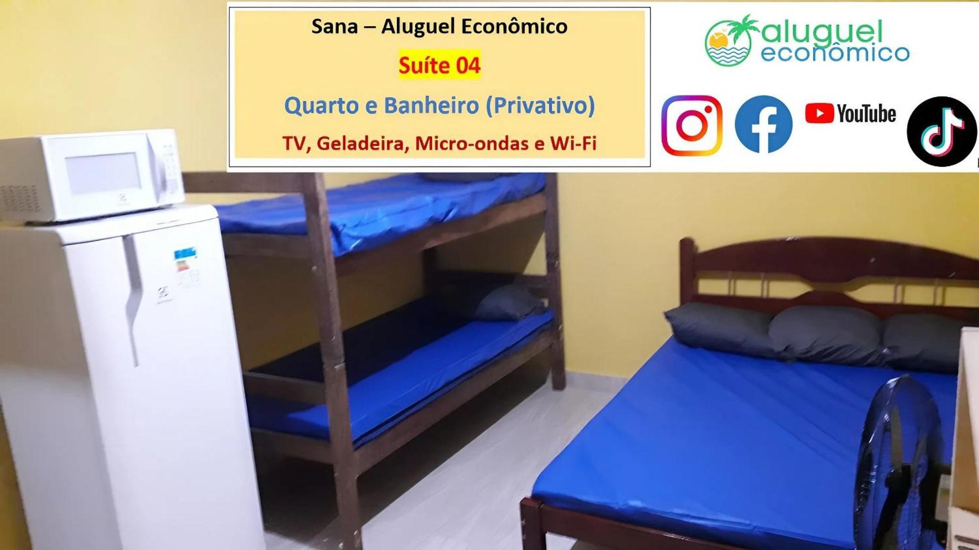 Sana - Suíte 01 - Aluguel Economico Exteriér fotografie