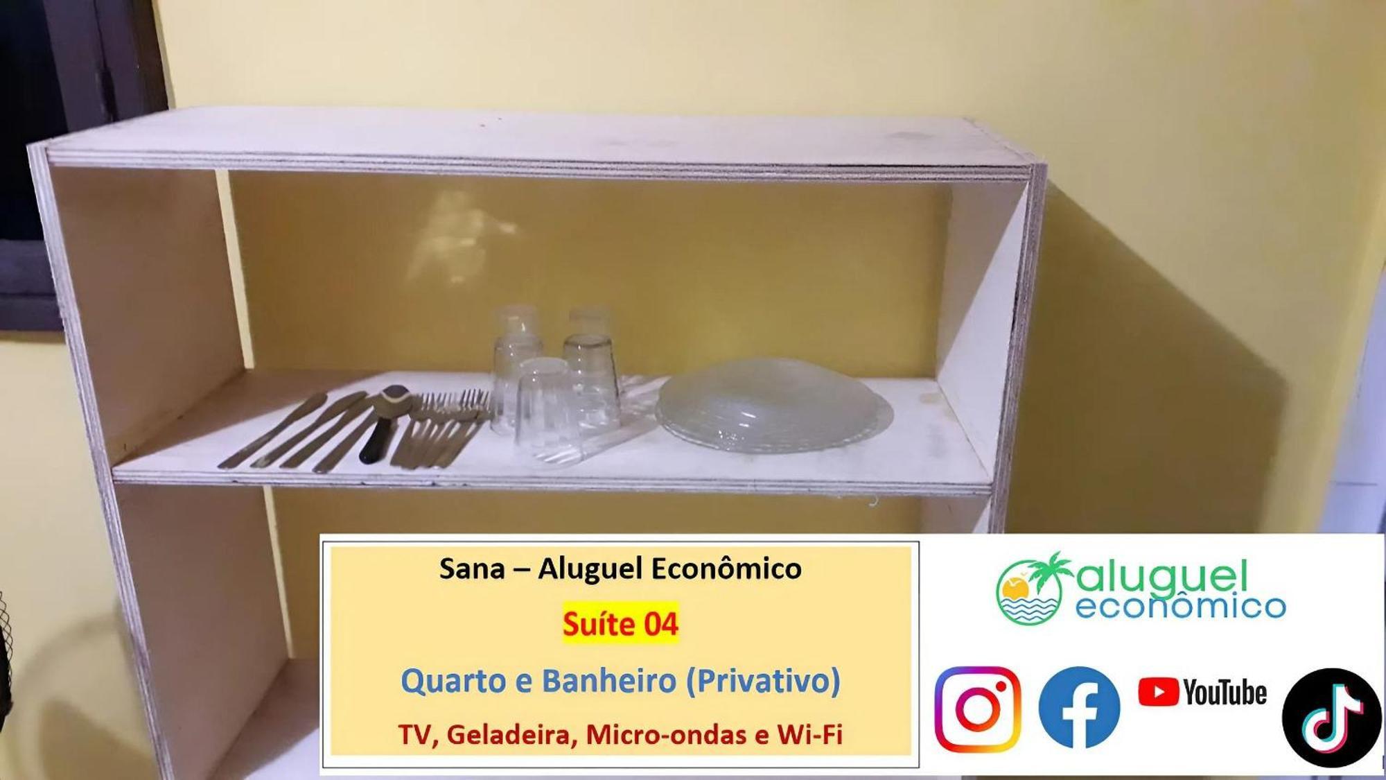 Sana - Suíte 01 - Aluguel Economico Exteriér fotografie