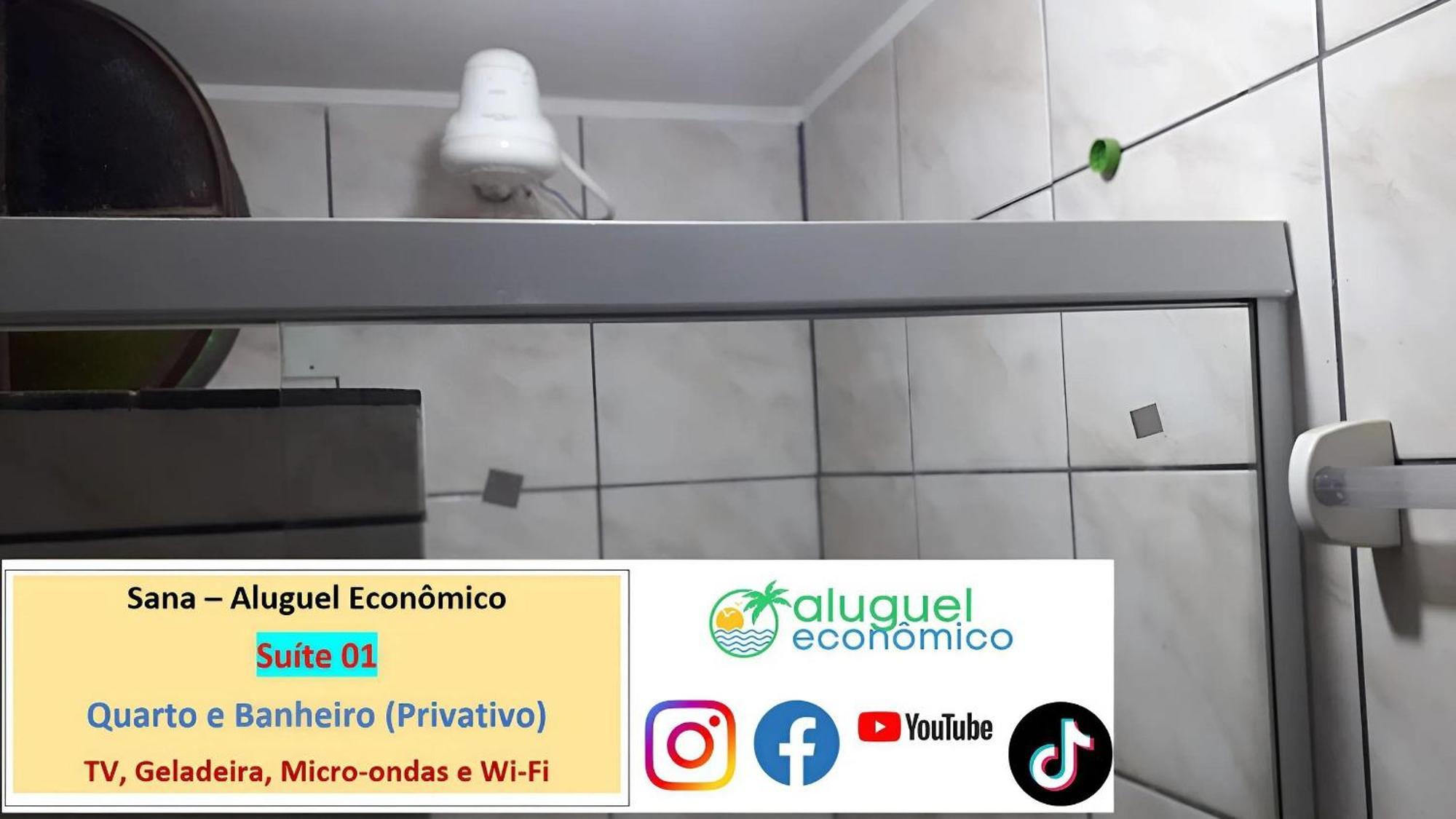 Sana - Suíte 01 - Aluguel Economico Exteriér fotografie