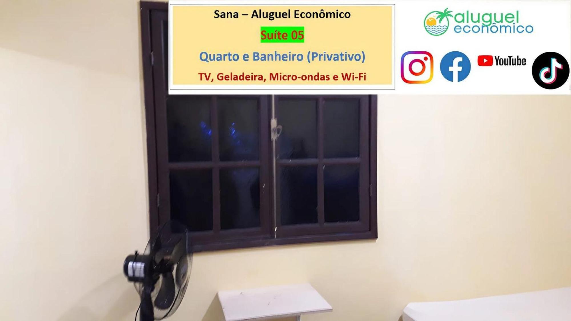 Sana - Suíte 01 - Aluguel Economico Exteriér fotografie