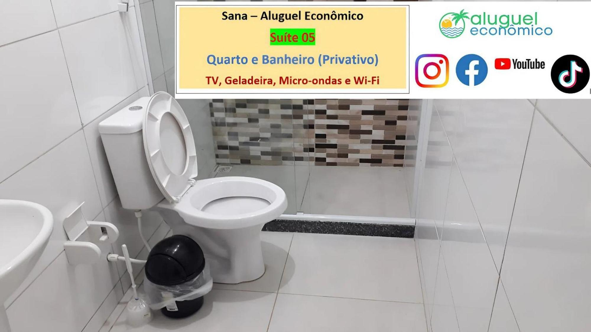 Sana - Suíte 01 - Aluguel Economico Exteriér fotografie
